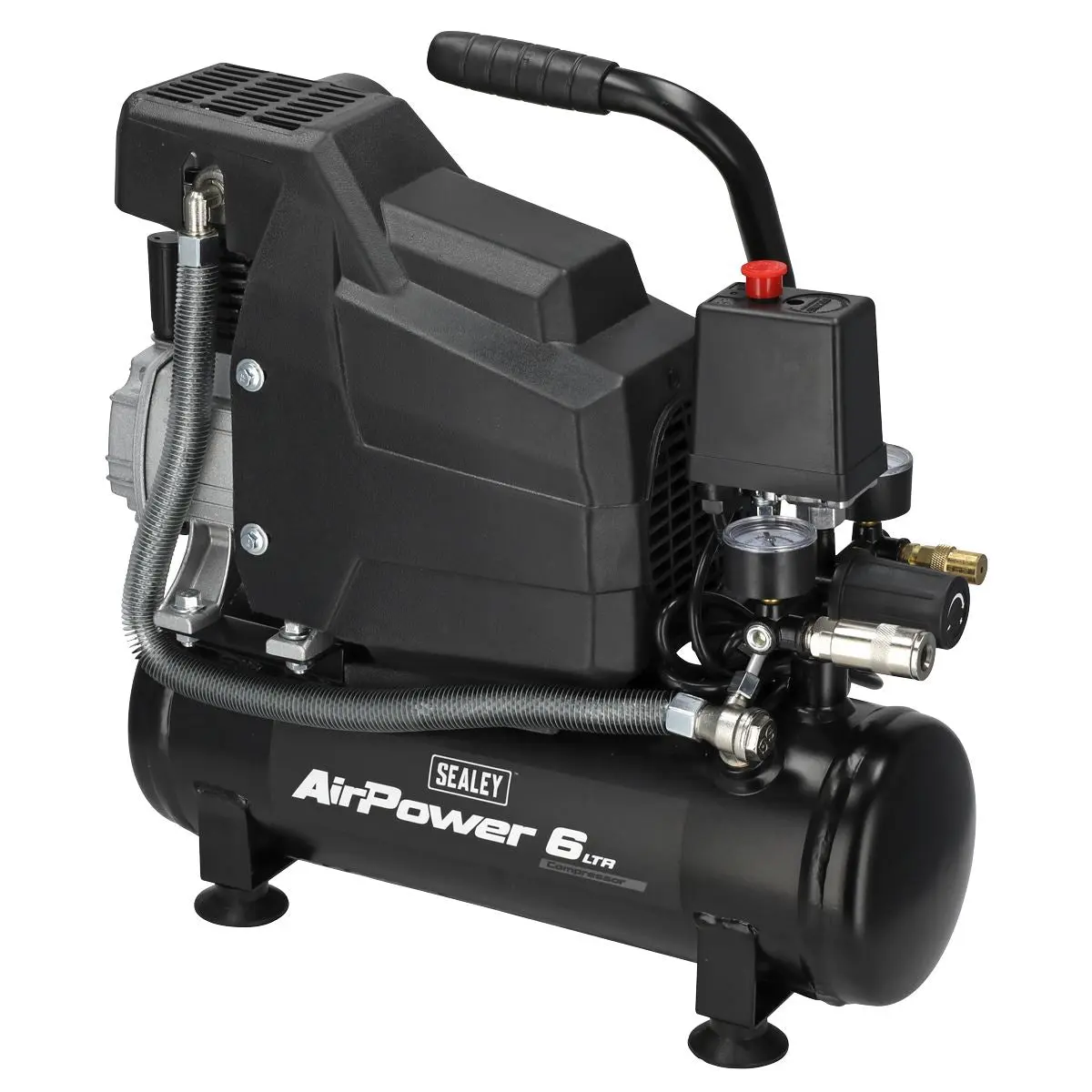 Sealey 6L Direct Drive Air Compressor 2hp - Image 5