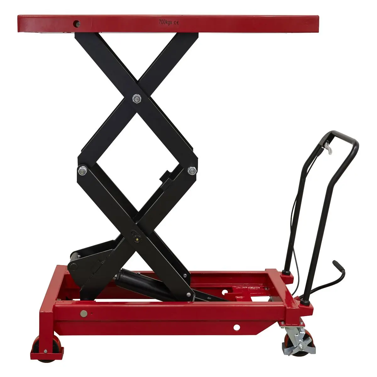 Sealey 700kg Capacity EV Battery Lift/Hydraulic Platform Truck High Lift - Image 3