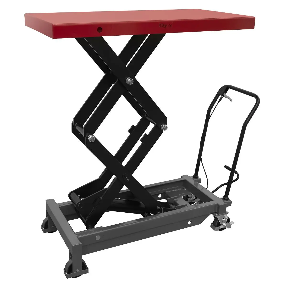 Sealey 700kg Capacity EV Battery Lift/Hydraulic Platform Truck High Lift - Image 8