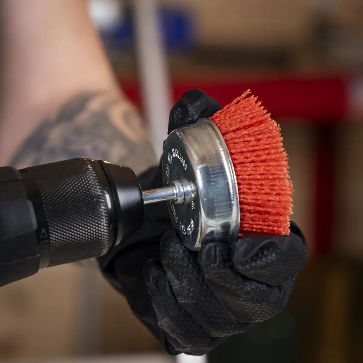 Sealey 75mm Nylon Filament Cup Brush with 6mm Shaft - Image 4