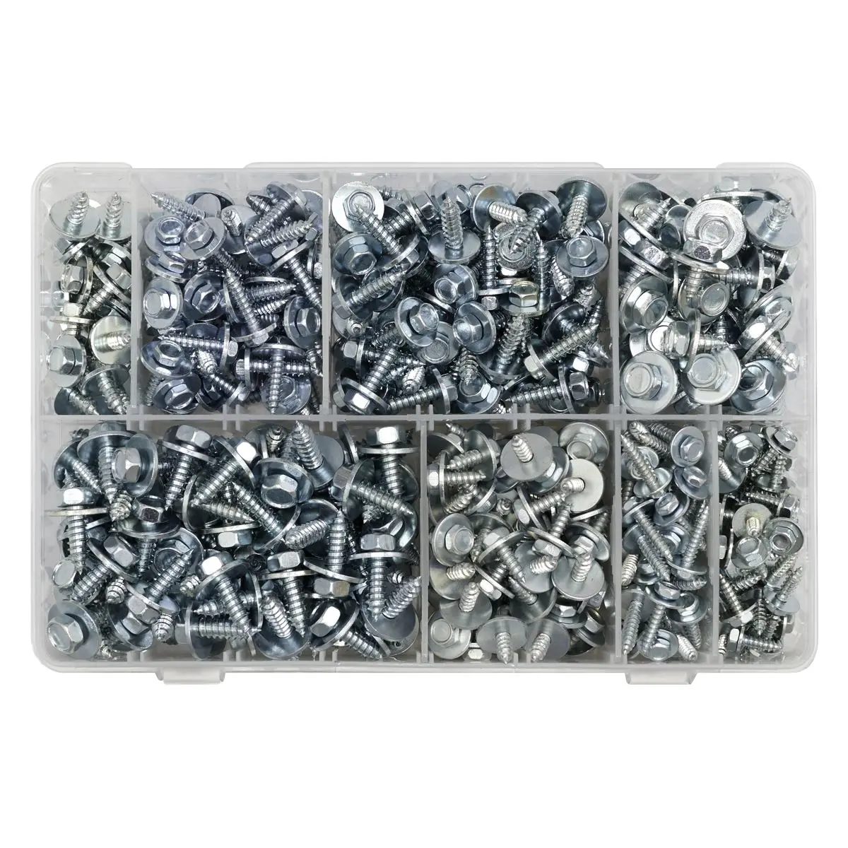 Sealey Acme Screw with Captive Washer Assortment 425pc - Image 3