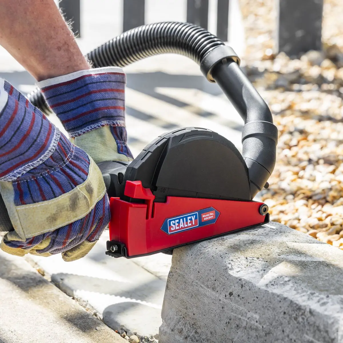 Sealey Adjustable Angle Grinder Cutting Shroud - Image 7