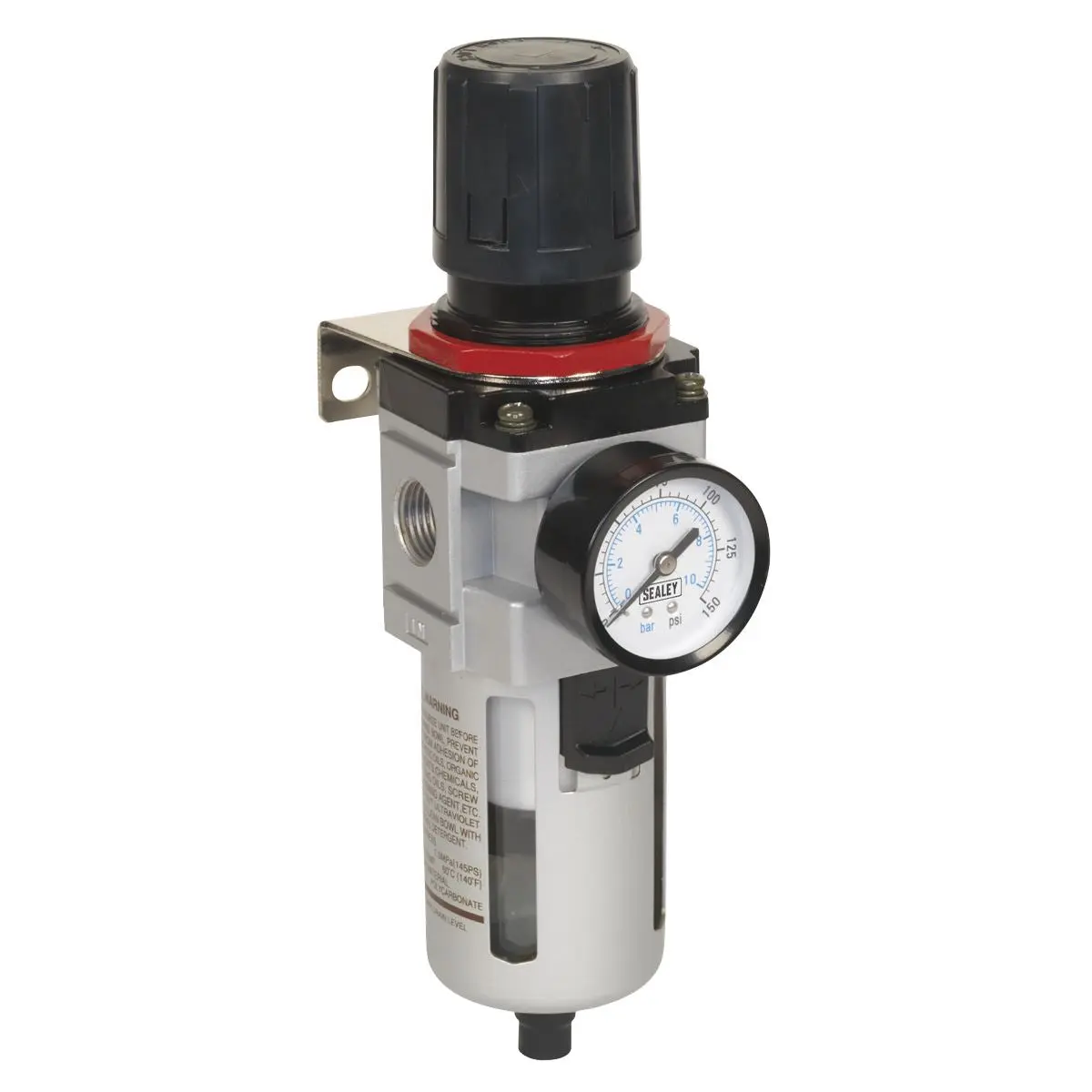 Sealey Air Filter/Regulator - High Flow
