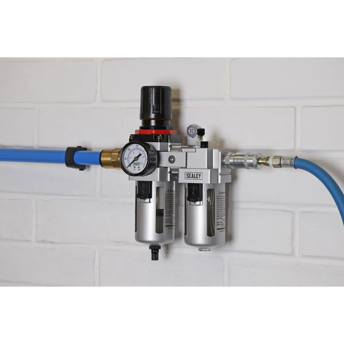 Sealey Air Filter/Regulator/Lubricator - High Flow - Image 3