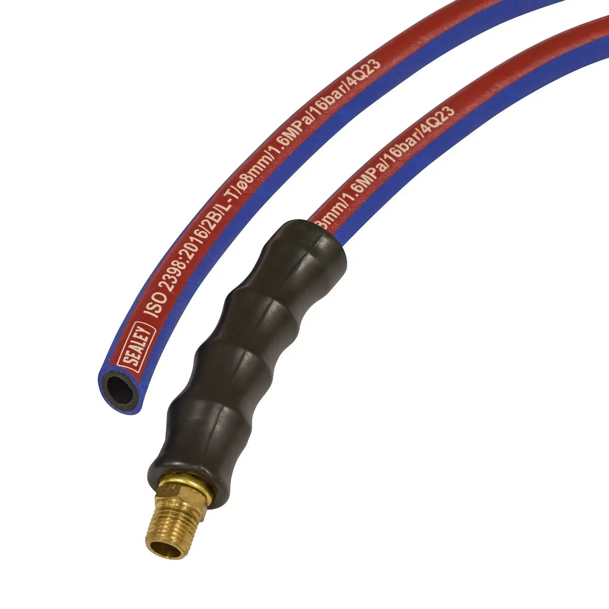 Sealey Air Hose 10m x Ø8mm with 1/4"BSP Unions Extra-Heavy-Duty - Image 2