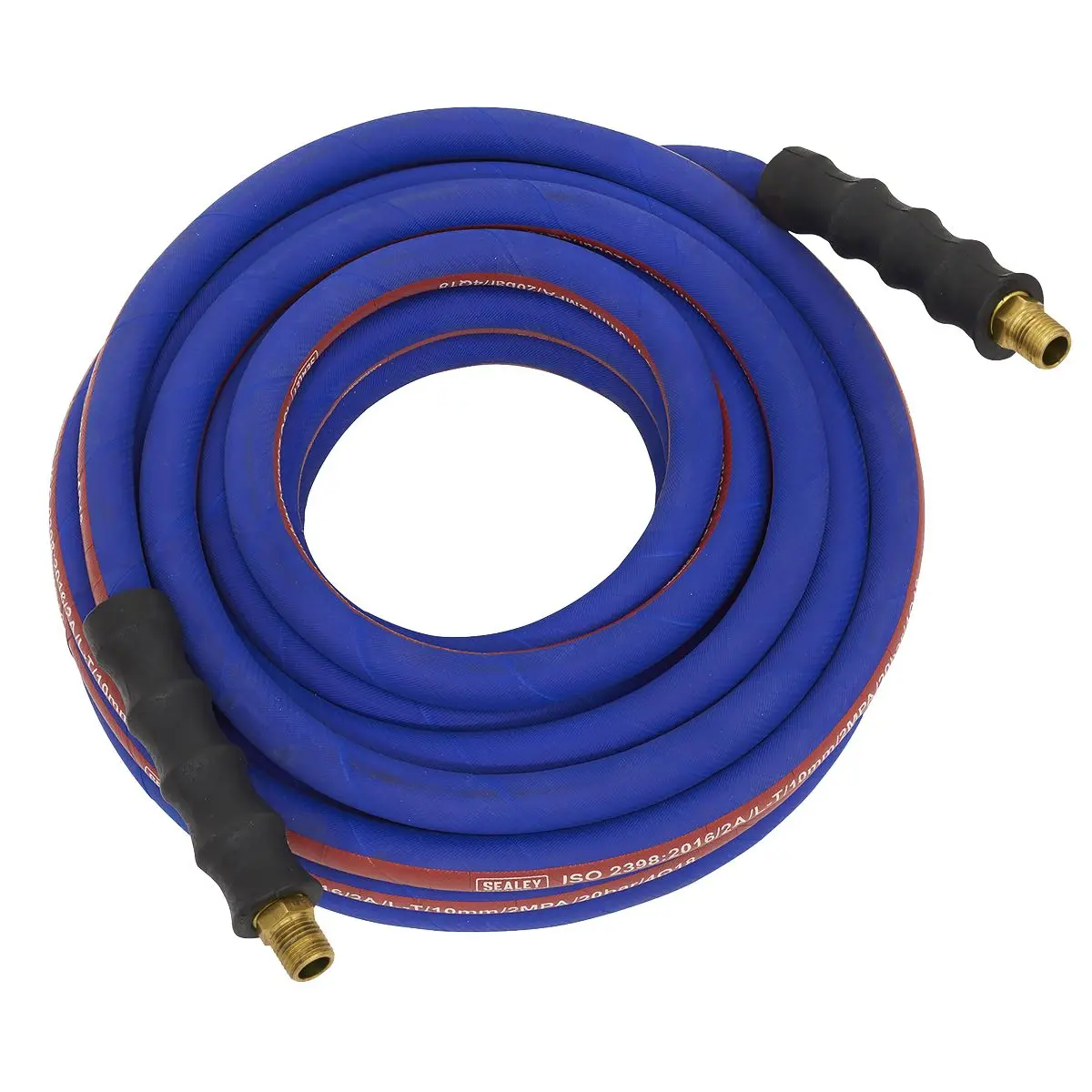 Sealey Air Hose 20m x Ø13mm with 1/2"BSP Unions Extra-Heavy-Duty