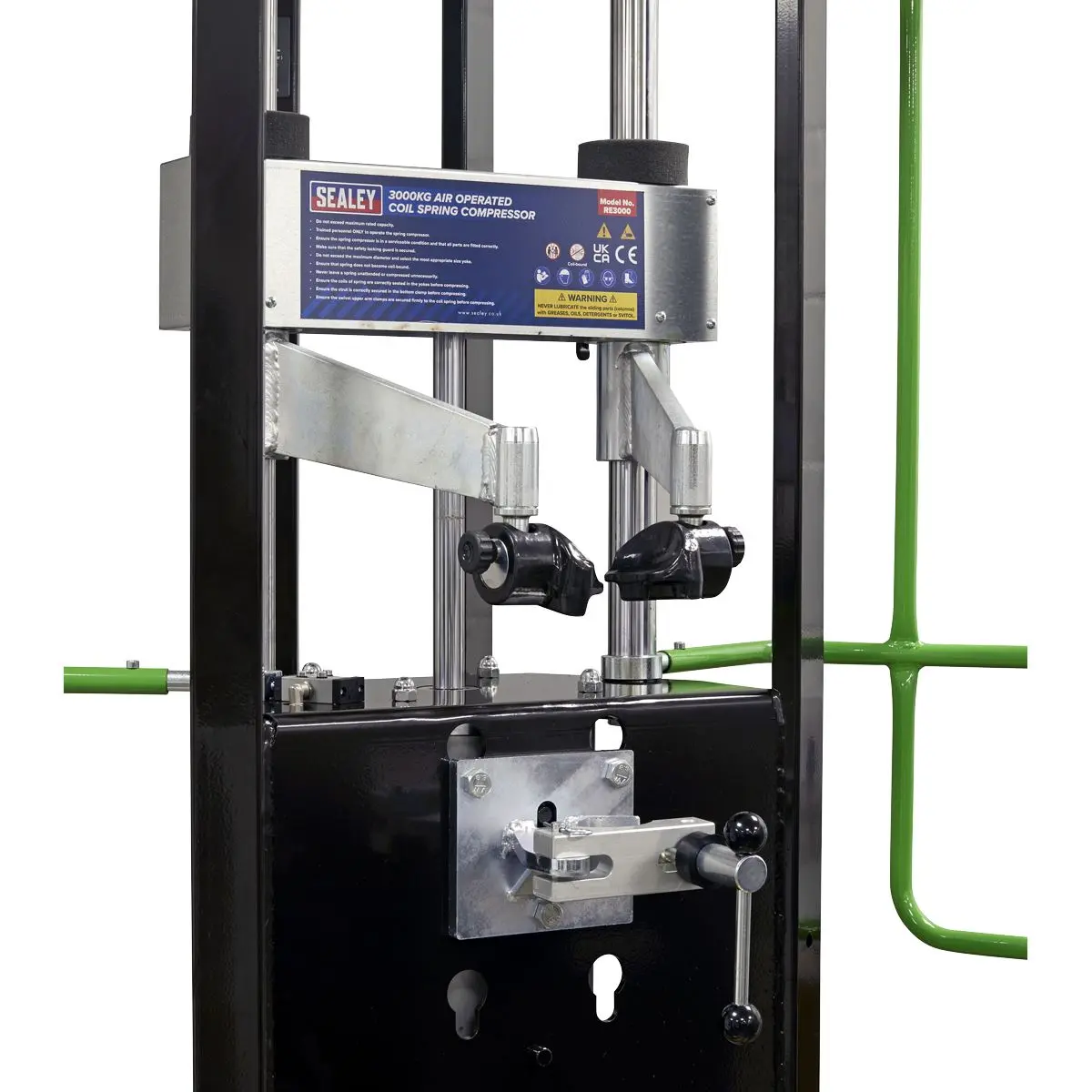 Sealey Air Operated Coil Spring Compressor 3000kg - Image 2