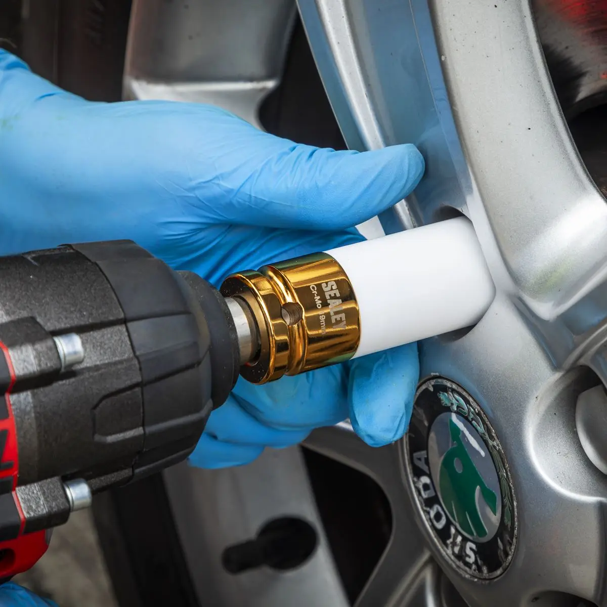 Sealey Alloy Wheel Impact Socket 1/2"Sq Drive 19mm - Image 10