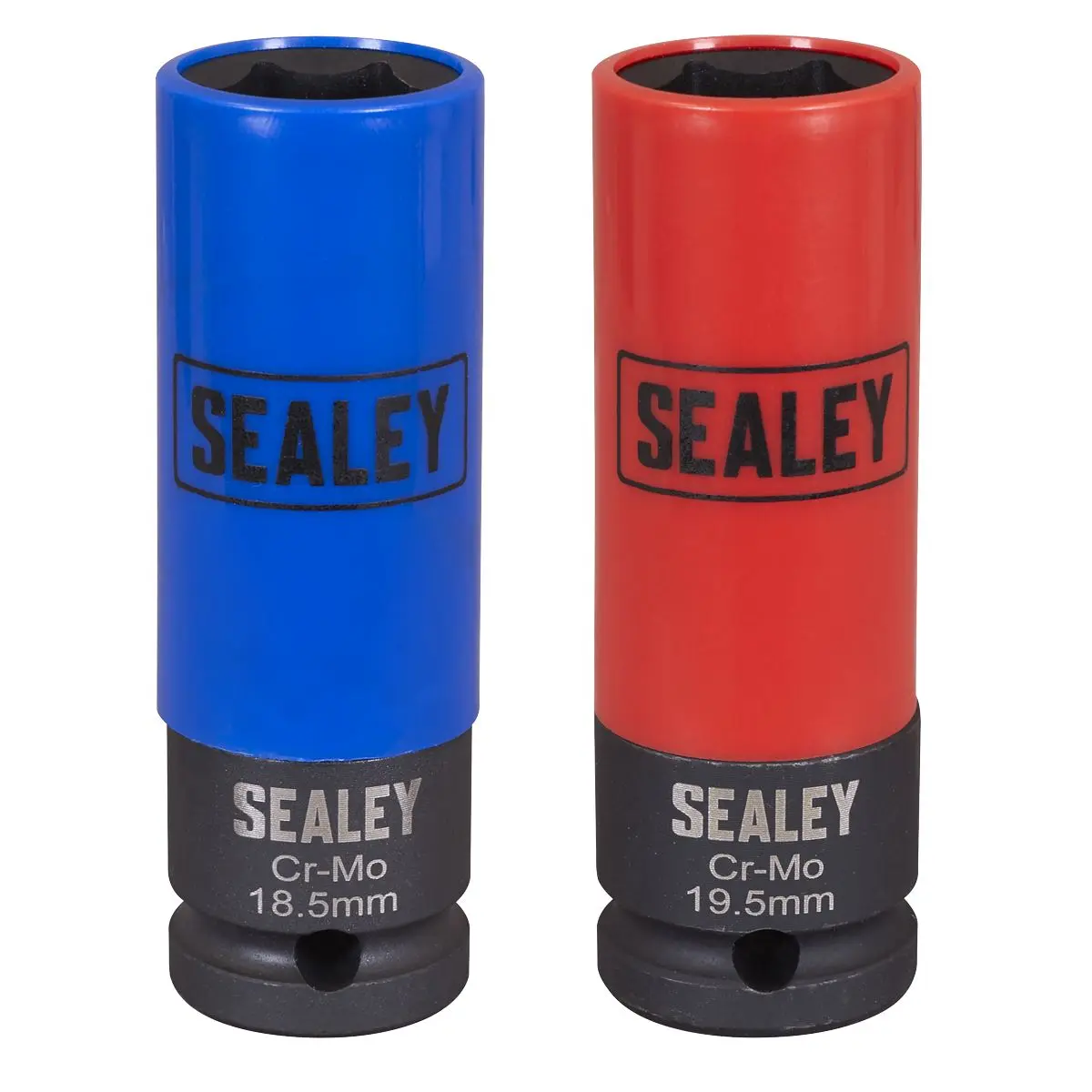 Sealey Alloy Wheel Impact Socket Set 1/2"Sq Drive 2pc - Image 3