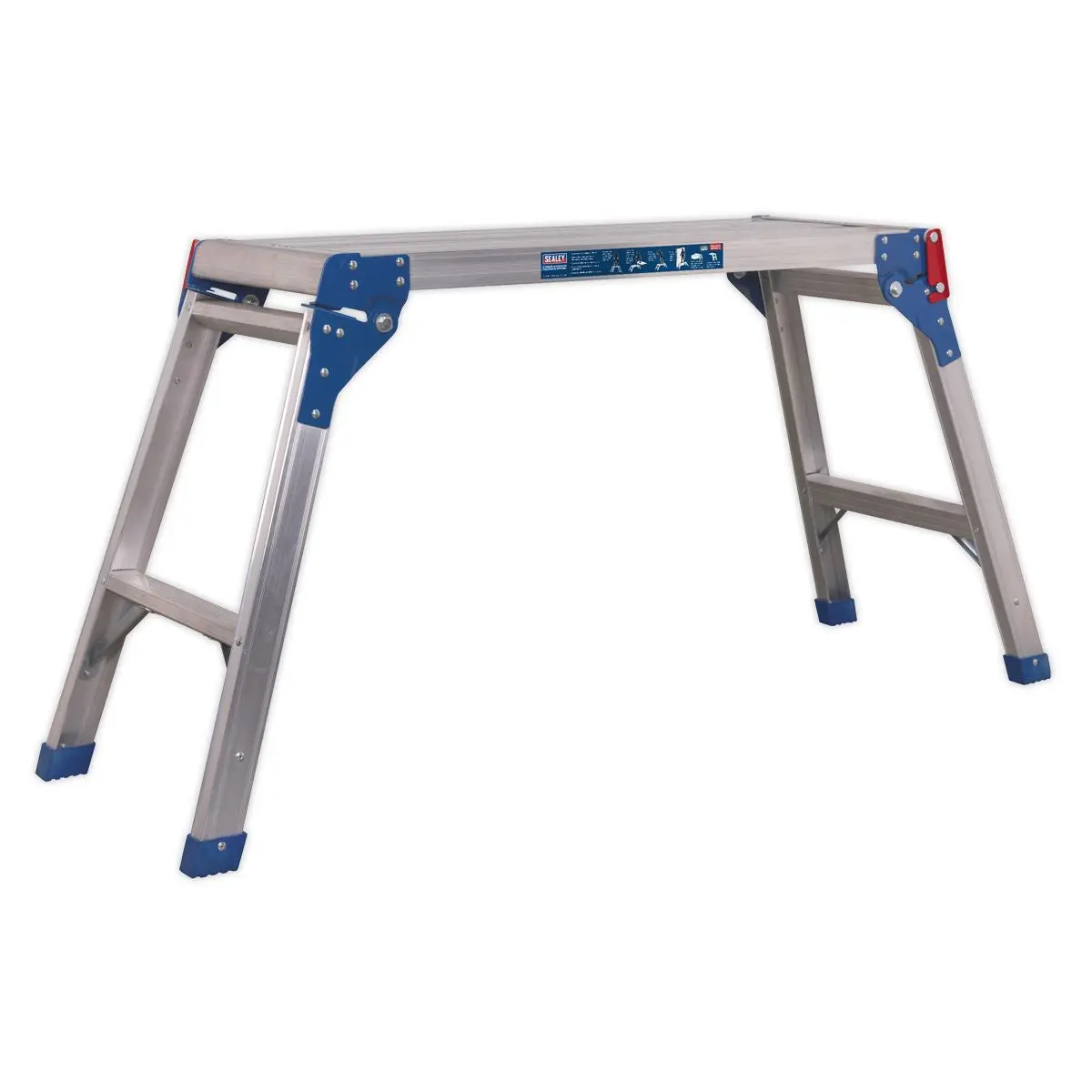 Sealey Aluminium Folding Platform 2-Tread EN 131