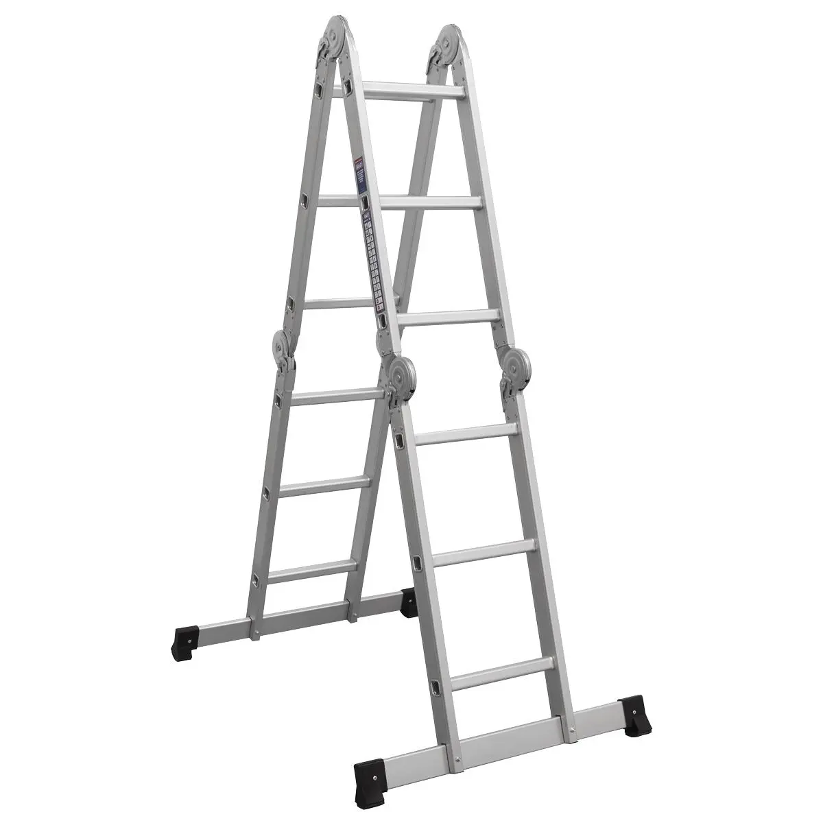 Sealey Aluminium Folding Platform Ladder 4-Way EN 131 - Image 11