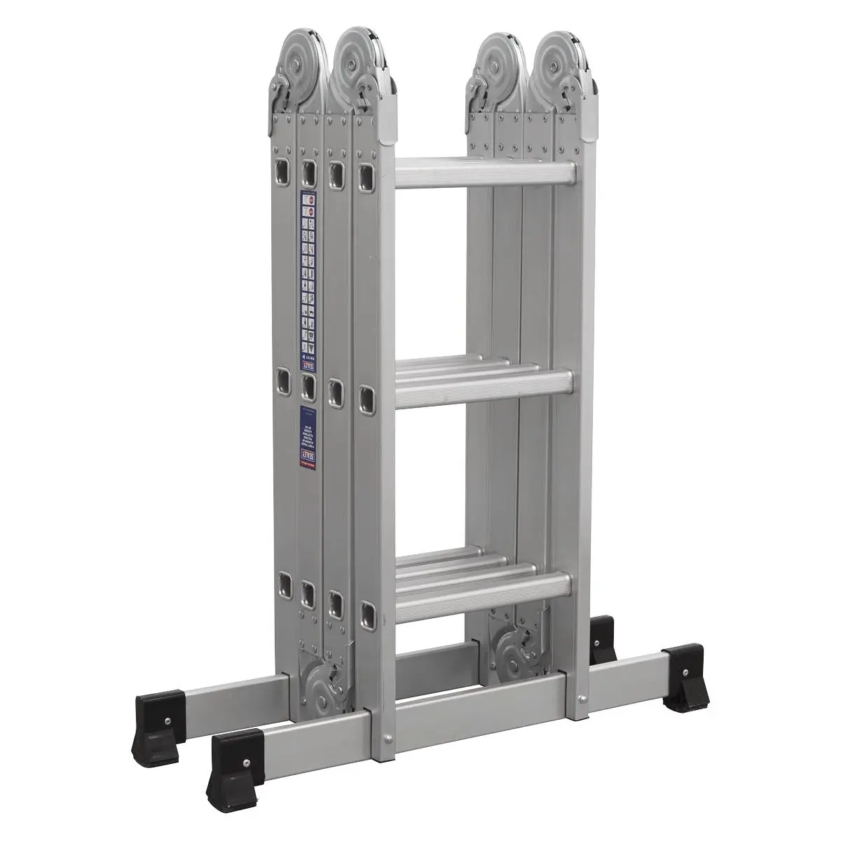 Sealey Aluminium Folding Platform Ladder 4-Way EN 131 - Image 13