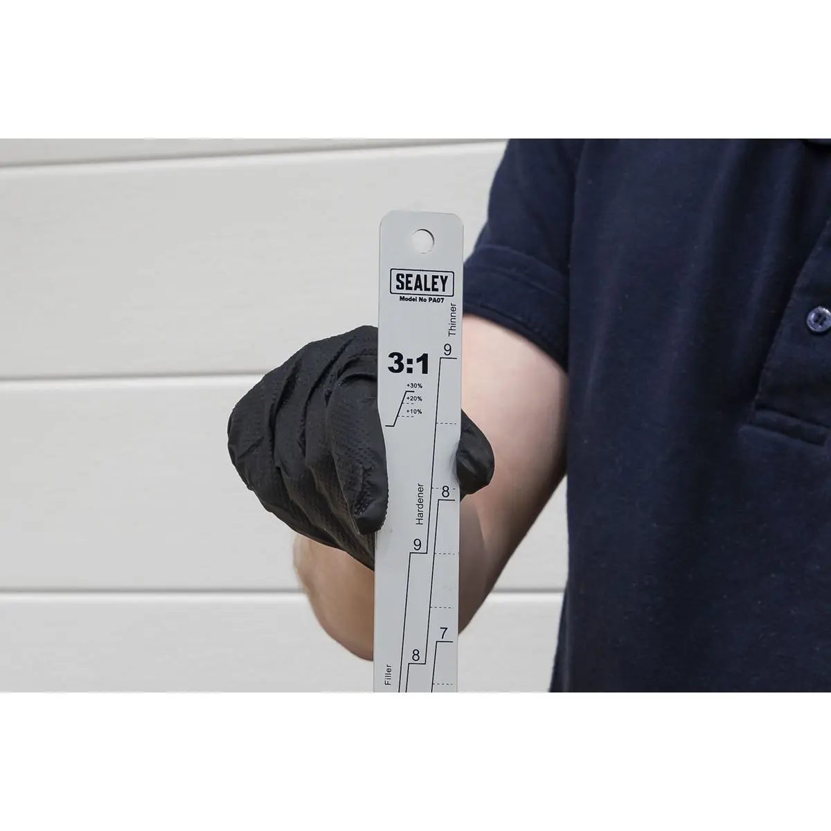 Sealey Aluminium Paint Measuring Stick 1:1/3:1 - Image 7