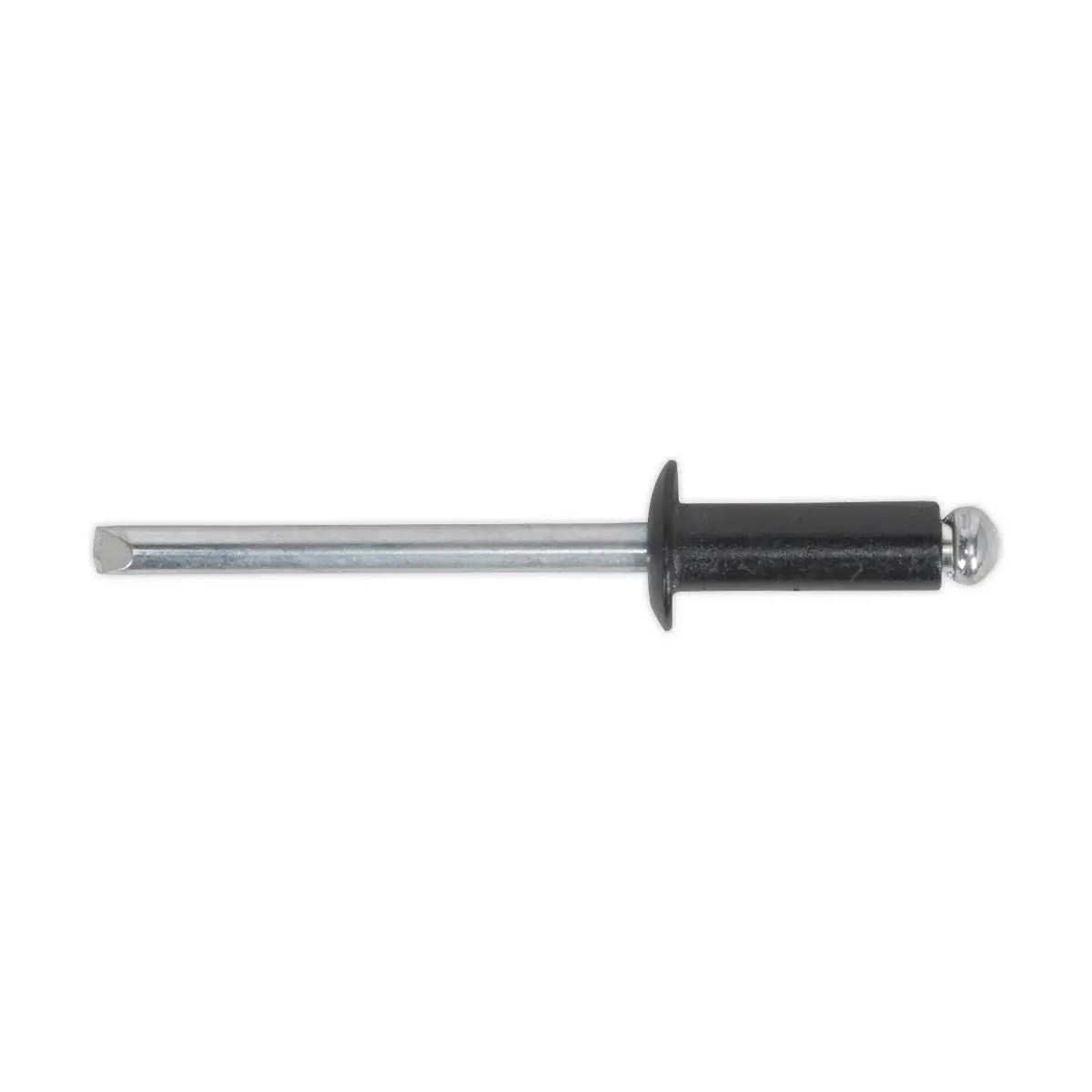 Sealey Aluminium Rivet Black Standard Flange 4.8 x 14mm Pack of 200