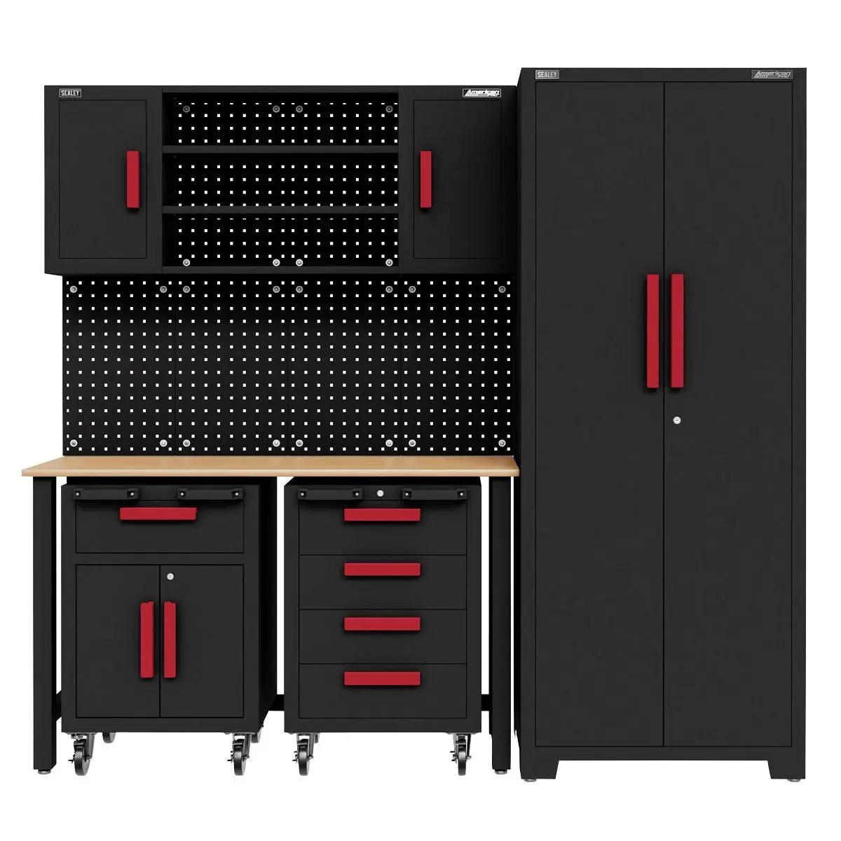 Sealey American Pro Complete Garage Storage System with Mobile Trolley x 2 - Image 10