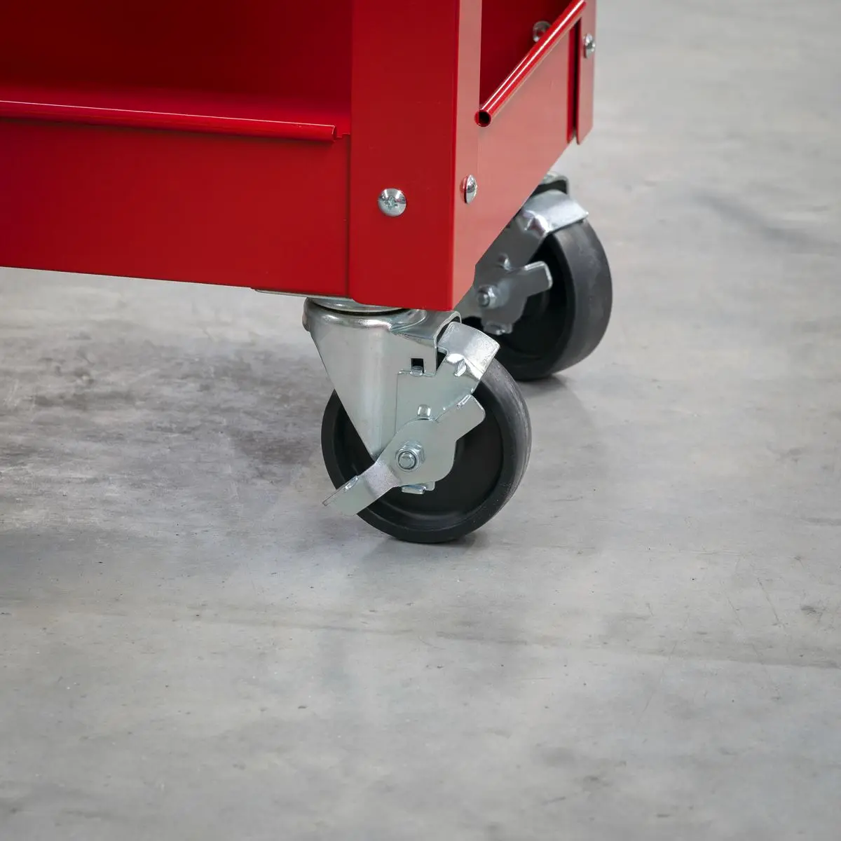 Sealey American Pro Mobile Tool & Parts Trolley - Red - Image 6