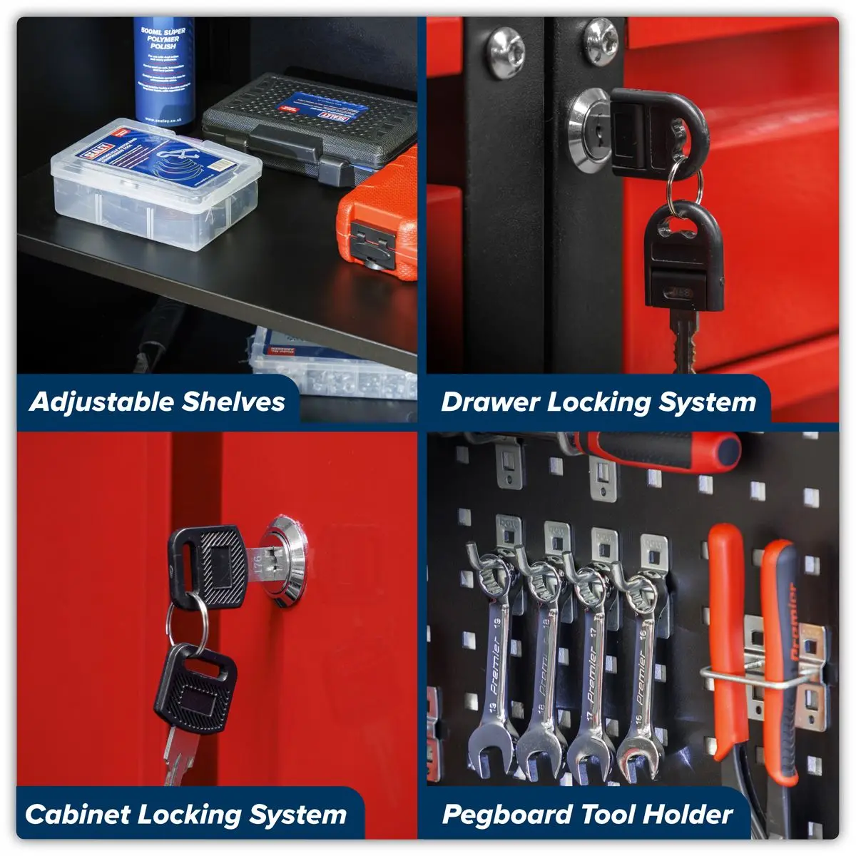 Sealey American Pro American PRO® 2.0m Storage System - Image 9