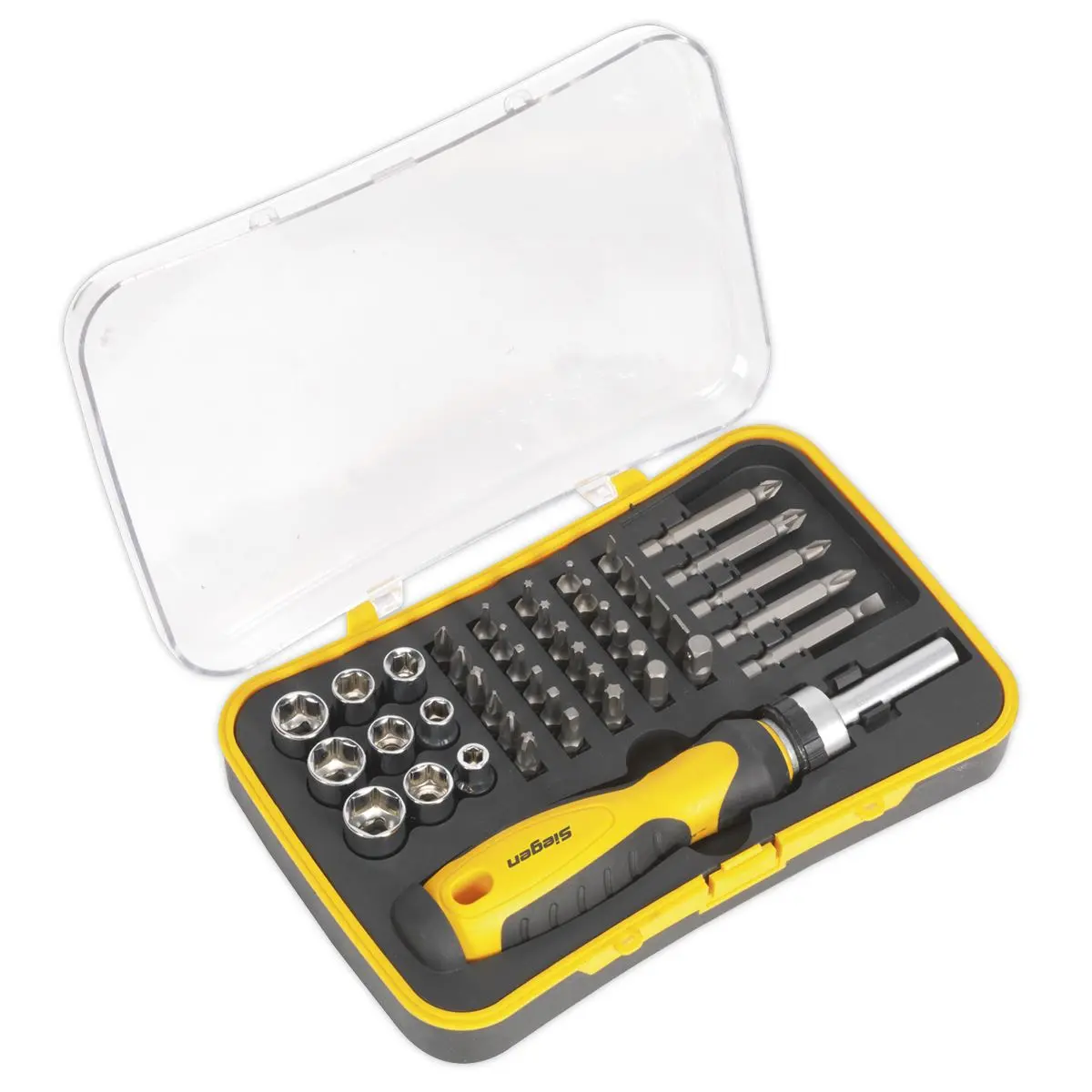 Sealey American Pro 3 Drawer Portable Tool Chest with Ball-Bearing Slides & 93pc Tool Kit - Image 8