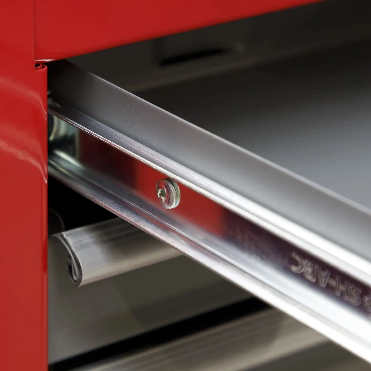 Sealey American Pro Rollcab 7 Drawer with Ball-Bearing Slides - Red/Grey - Image 7