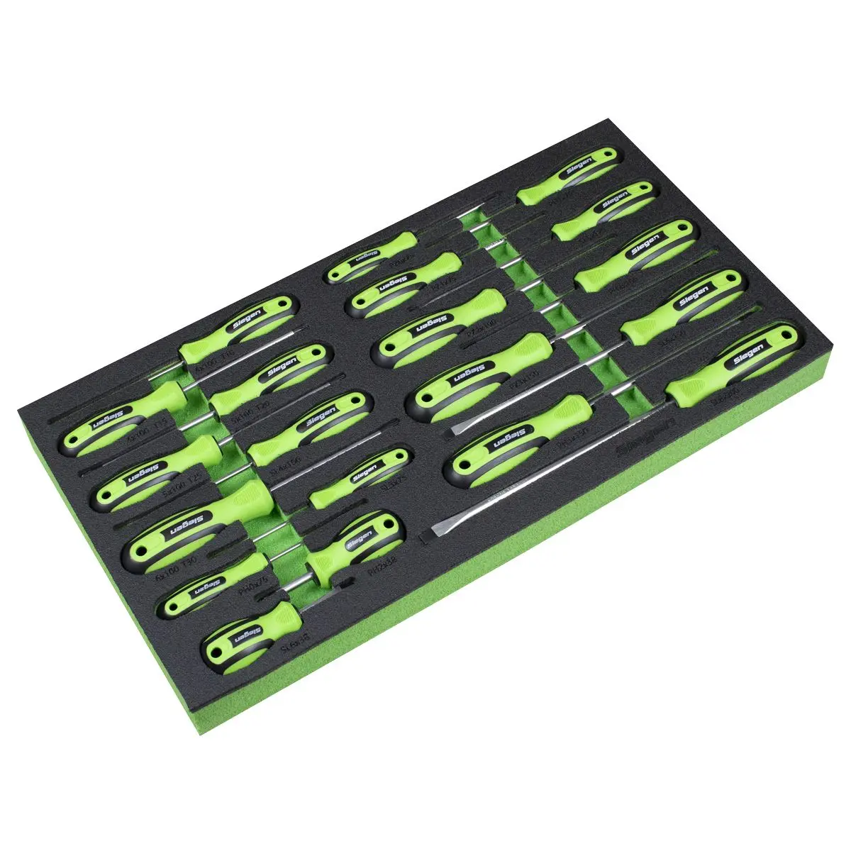 Sealey American Pro Rollcab 8 Drawer with Ball-Bearing Slides - Black/Grey & 302pc Tool Kit - Image 5