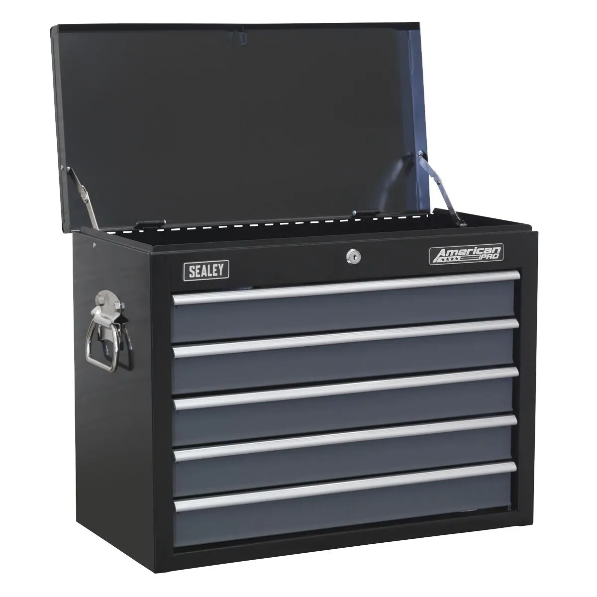 Sealey American Pro Tool Chest Combination 16 Drawer with Ball-Bearing Slides - Black/Grey - Image 2