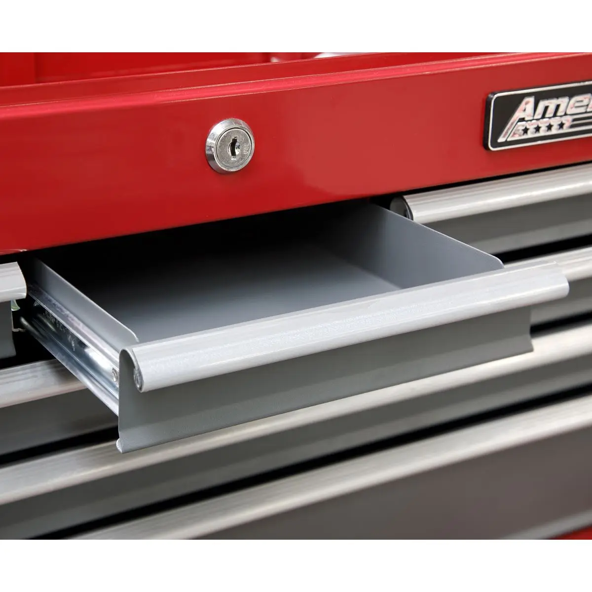 Sealey American Pro Topchest 6 Drawer with Ball-Bearing Slides - Red/Grey - Image 10