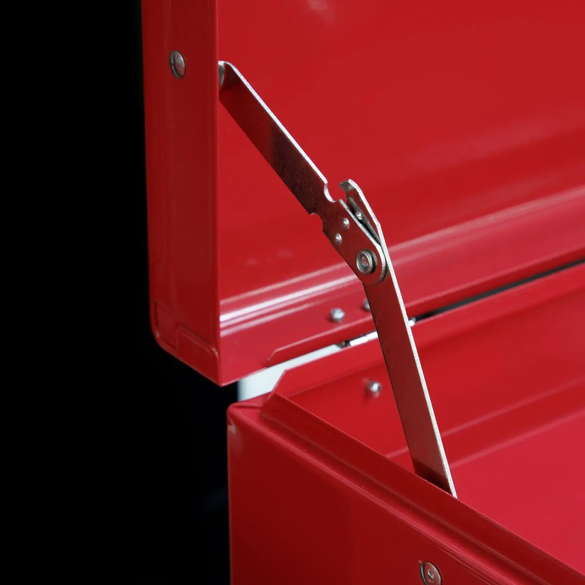 Sealey American Pro Topchest 6 Drawer with Ball-Bearing Slides - Red/Grey - Image 11