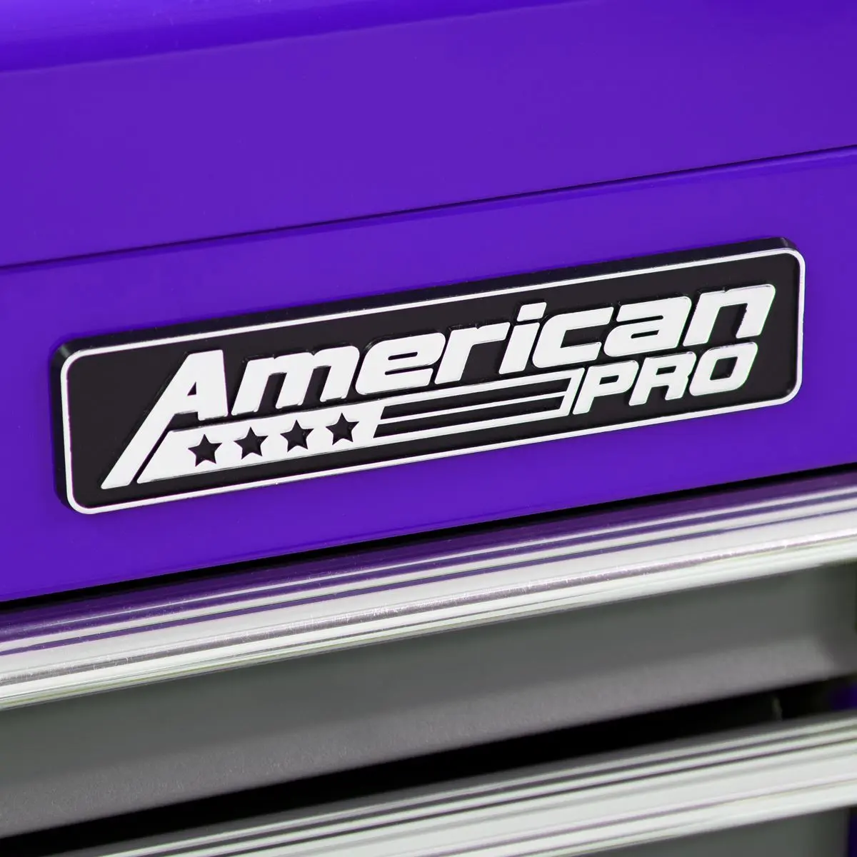 Sealey American Pro Topchest & Rollcab Combination 6 Drawer with Ball-Bearing Slides - Purple/Grey - Image 11