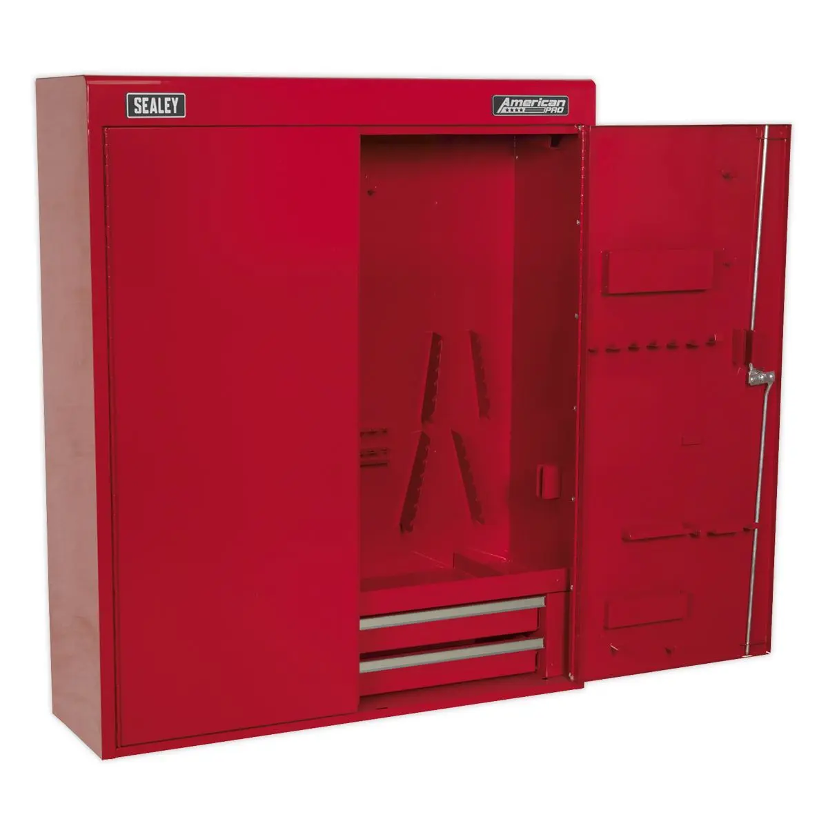 Sealey American Pro Wall Mounting Tool Cabinet with 2 Drawers - Image 7