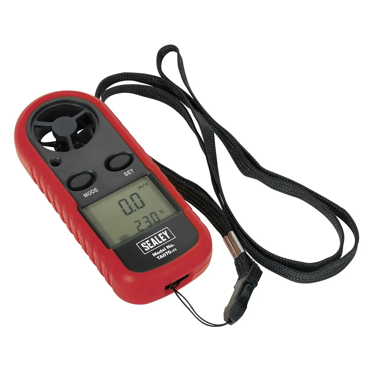 Sealey Digital Anemometer with Beaufort Scale