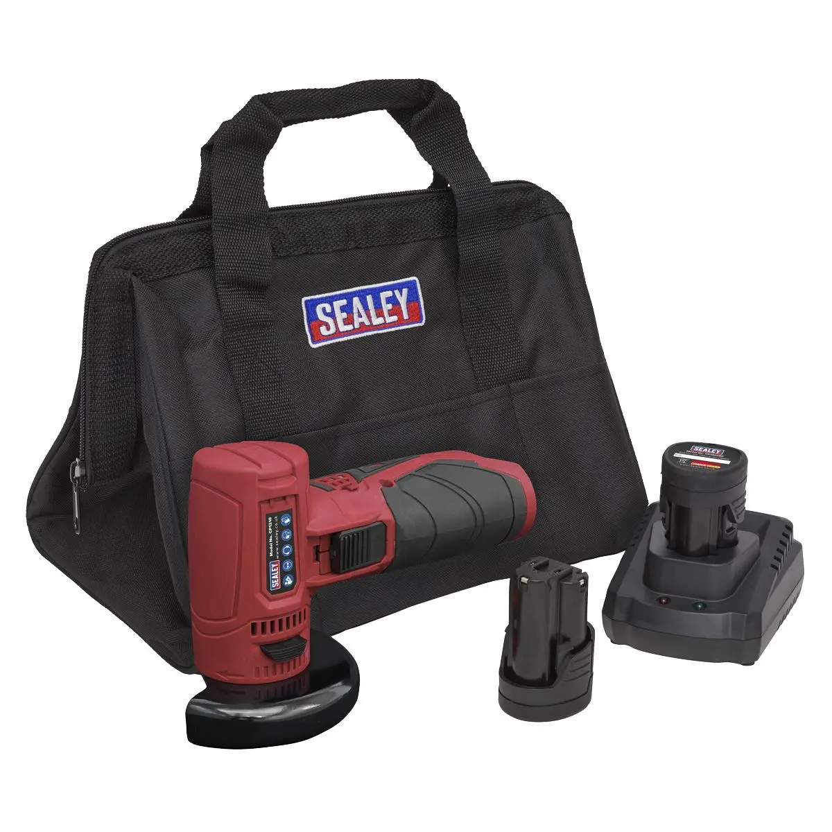 Sealey Angle Grinder Kit Ø75mm 12V SV12 Series - 2 Batteries - Image 5
