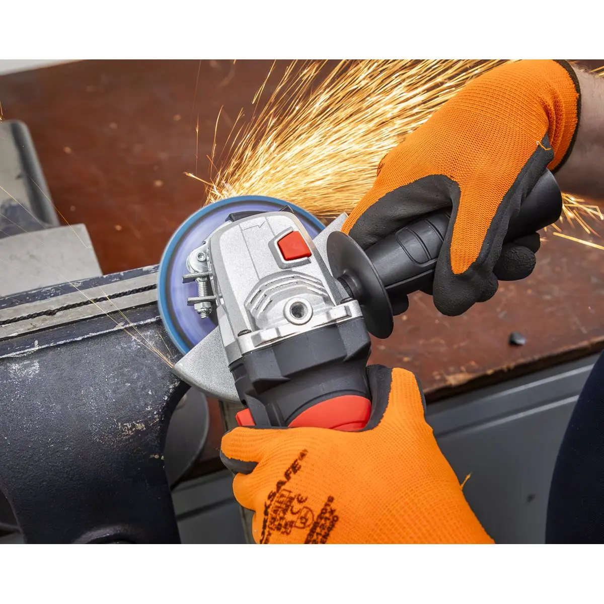 Sealey Angle Grinder Ø125mm 1000W/230V with Schuko Plug - Image 5
