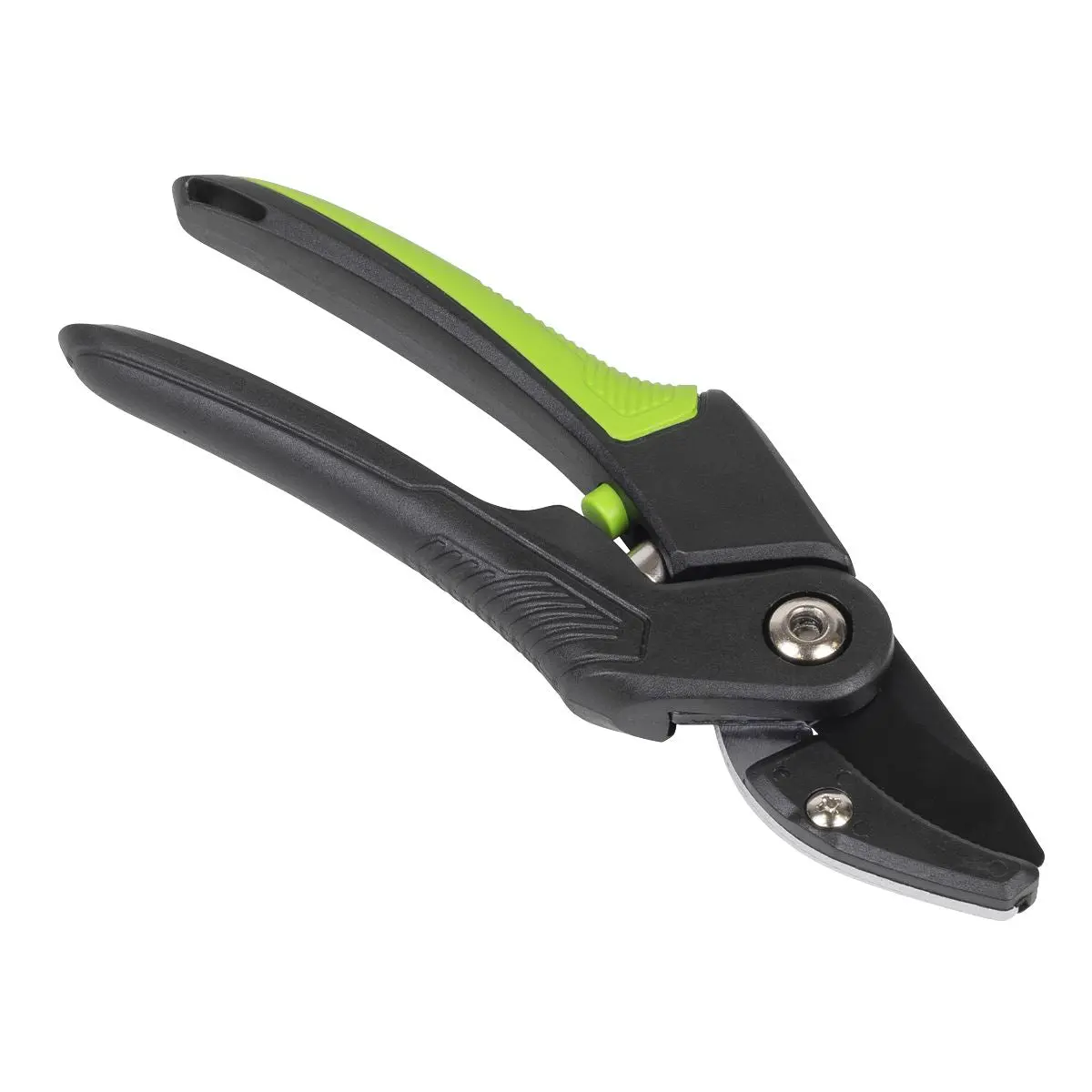 Sealey Anvil Secateurs with Soft Grip Handle, 3-Stage Safety Lock & Carbon Steel Blade, 220mm - Image 2