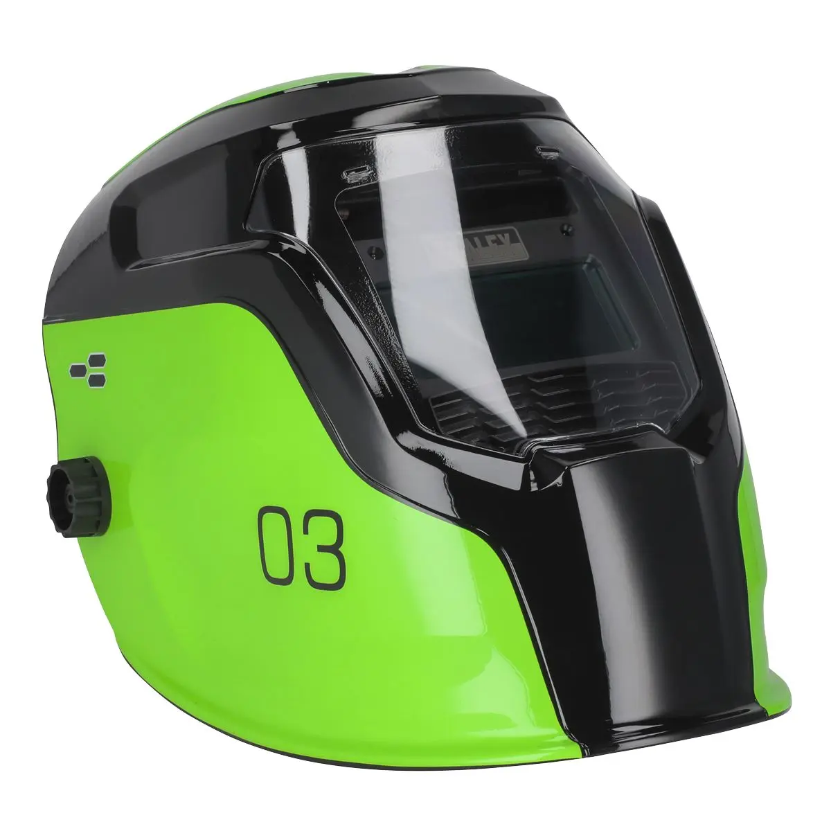 Sealey Auto Darkening Welding Helmet Shade 9-13 Green - Image 2