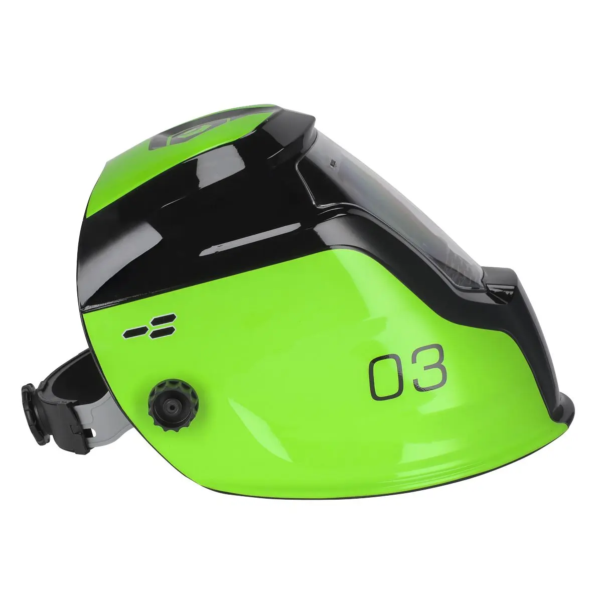 Sealey Auto Darkening Welding Helmet Shade 9-13 Green - Image 4