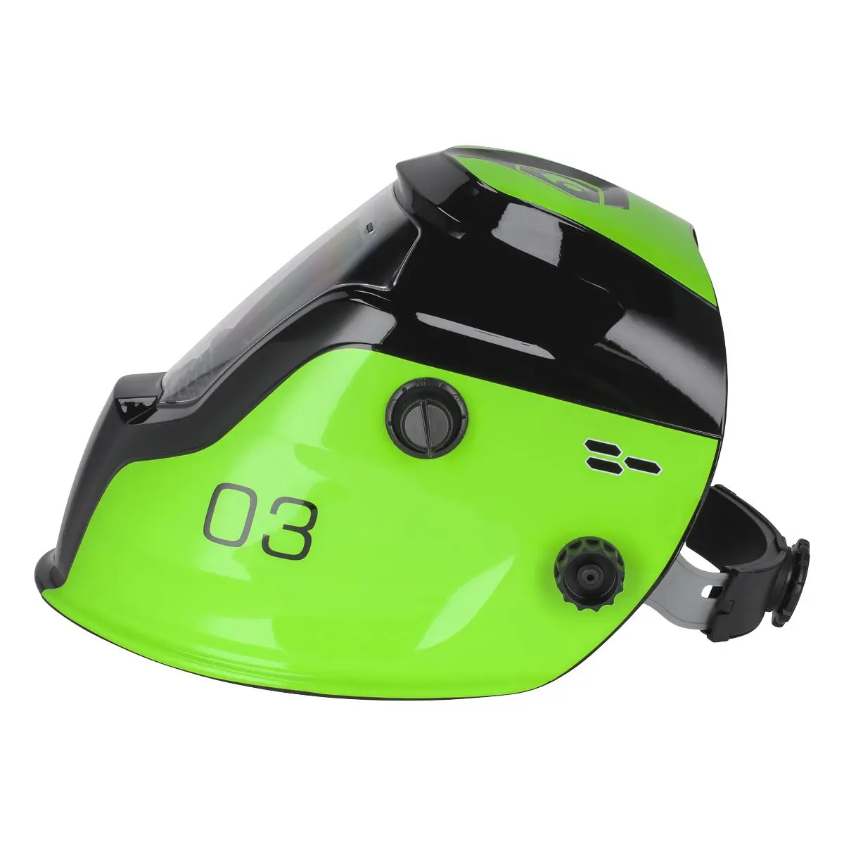 Sealey Auto Darkening Welding Helmet Shade 9-13 Green - Image 5
