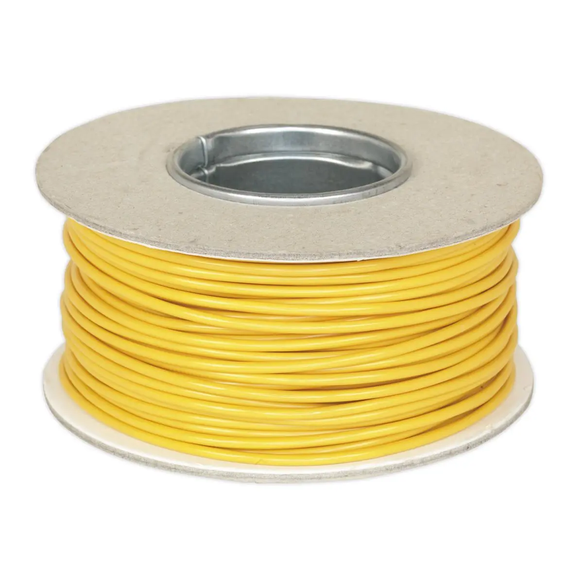 Sealey Automotive Cable Thin Wall Single 2mm² 28/0.30mm 50m Yellow - Image 2