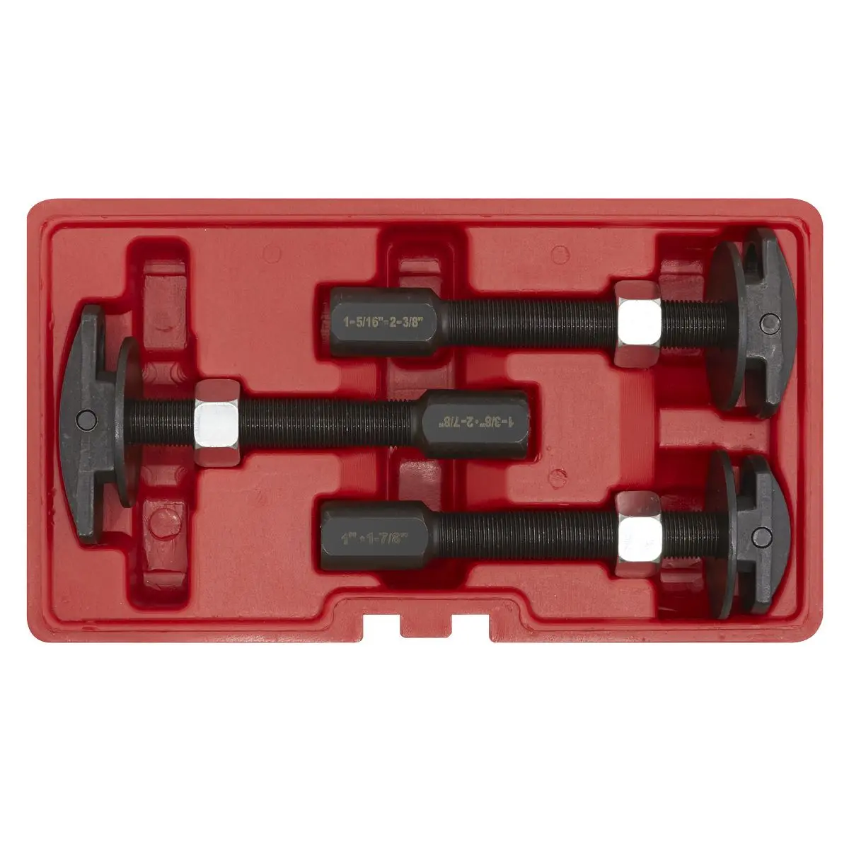 Sealey Axle Bearing Puller Set 3pc - Image 3