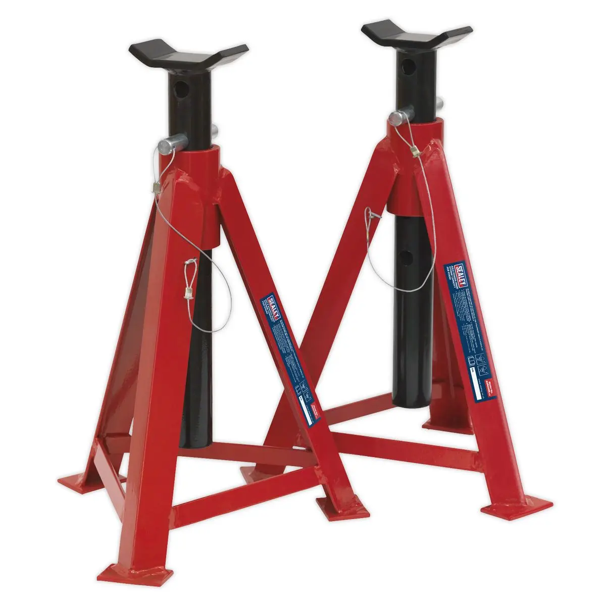 Sealey Axle Stands (Pair) 5 Tonne Capacity per Stand - Image 4