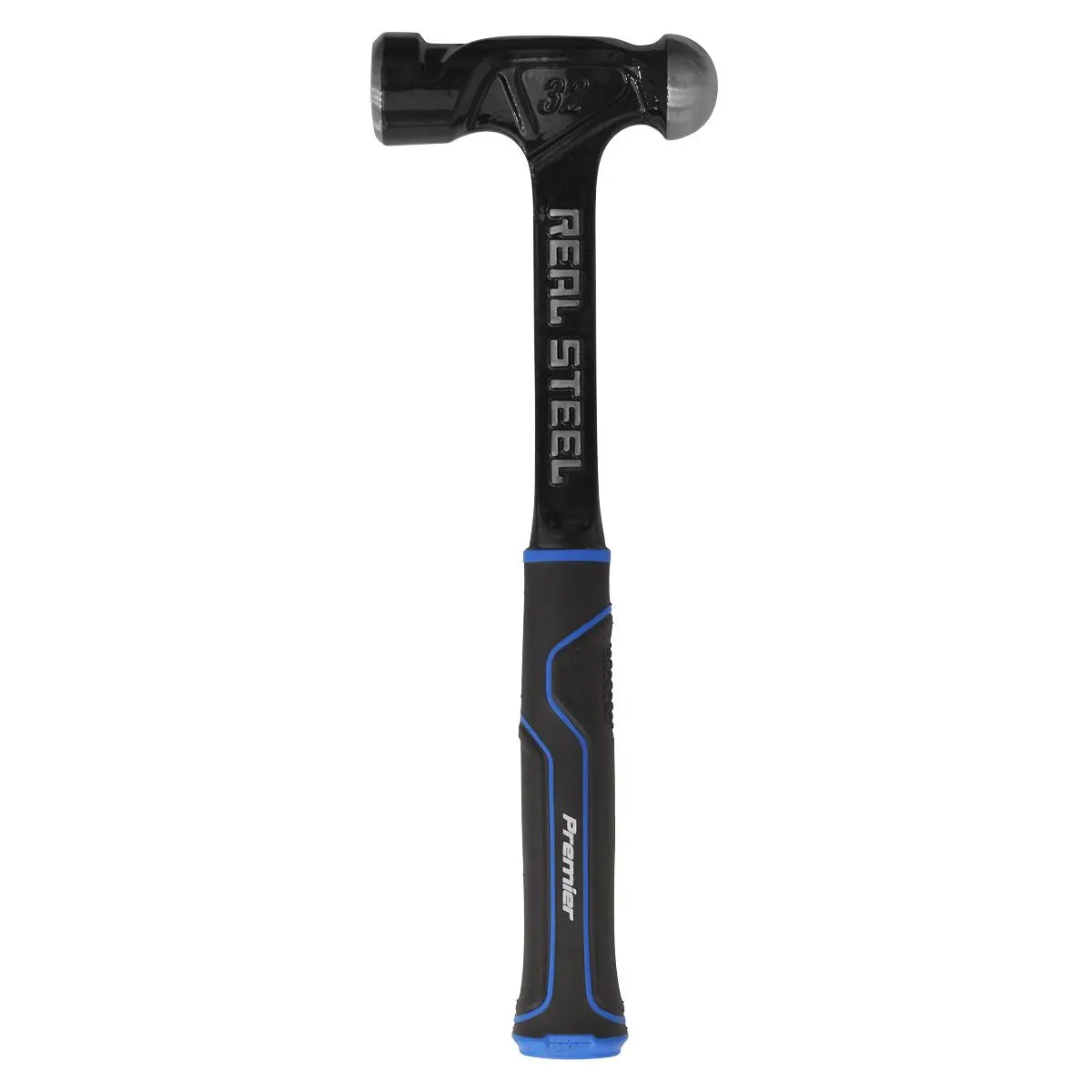 Sealey Ball Pein Hammer 32oz One Piece Steel Premier - Image 2