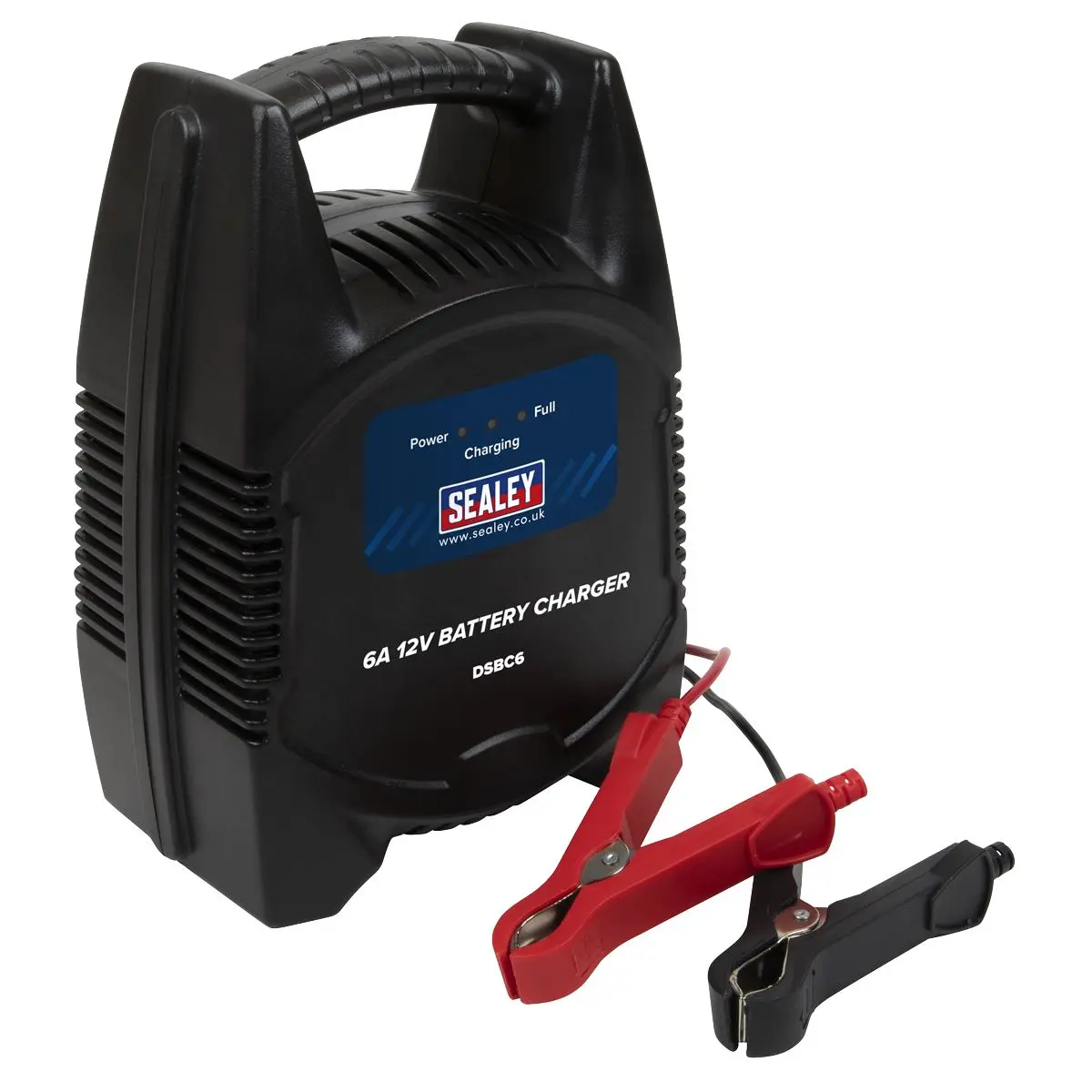 Sealey 6A 12V Battery Charger 230V