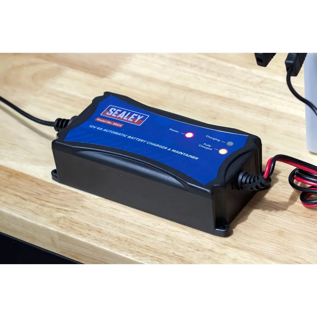 Sealey Battery Maintainer Charger 12V 6A Fully Automatic - Image 3
