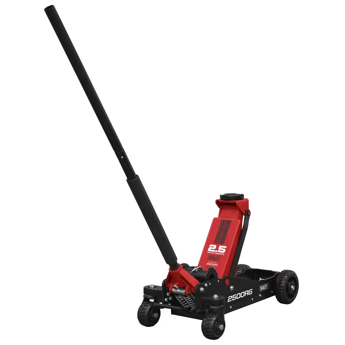 Sealey Big Wheel Hybrid Trolley Jack for Off-Road Vehicles, SUVs, Vans & 4x4s with Super Rocket Lift 2.5 Tonne - Image 2
