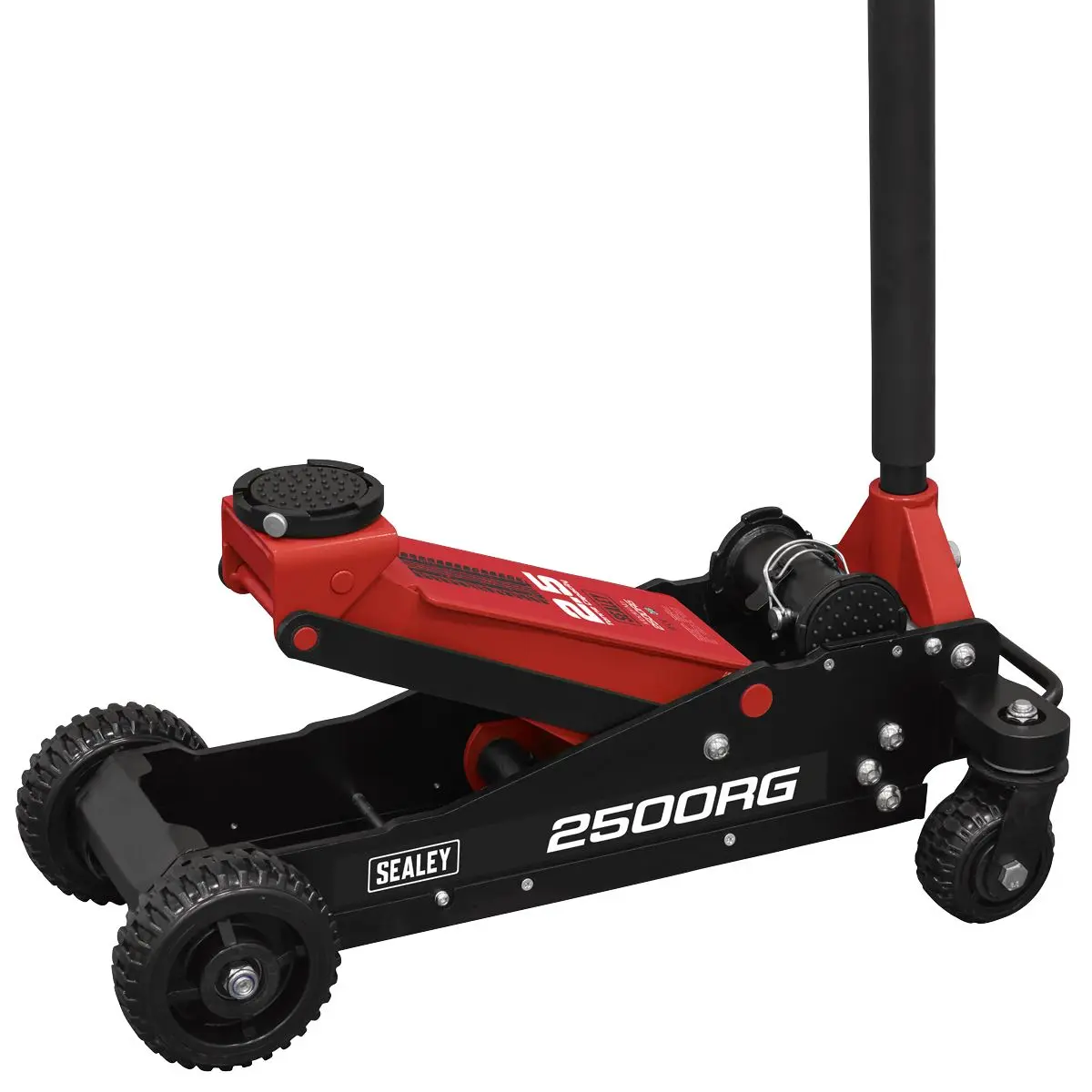 Sealey Big Wheel Hybrid Trolley Jack for Off-Road Vehicles, SUVs, Vans & 4x4s with Super Rocket Lift 2.5 Tonne - Image 4
