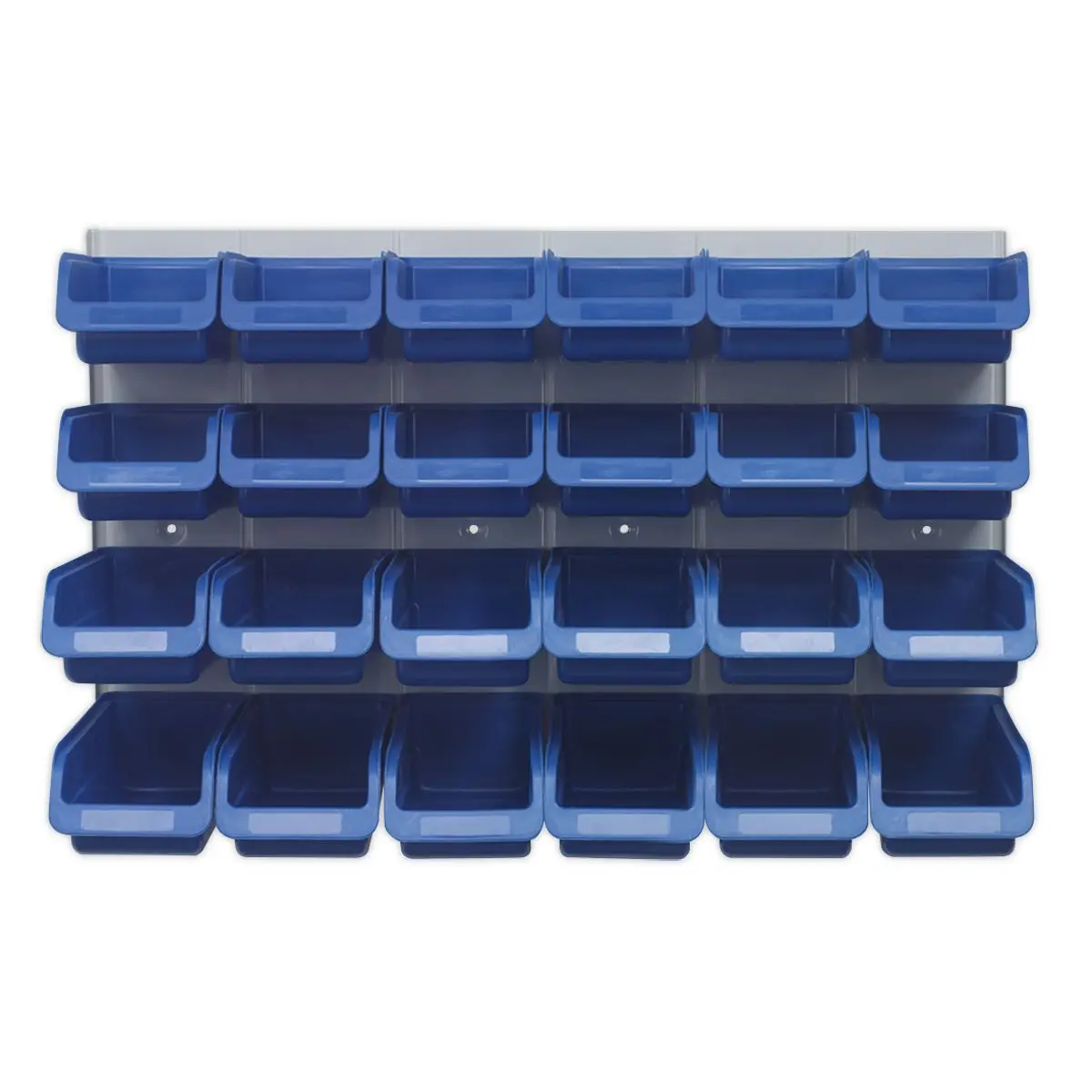 Sealey Bin & Panel Combination 24 Bins - Blue - Image 2