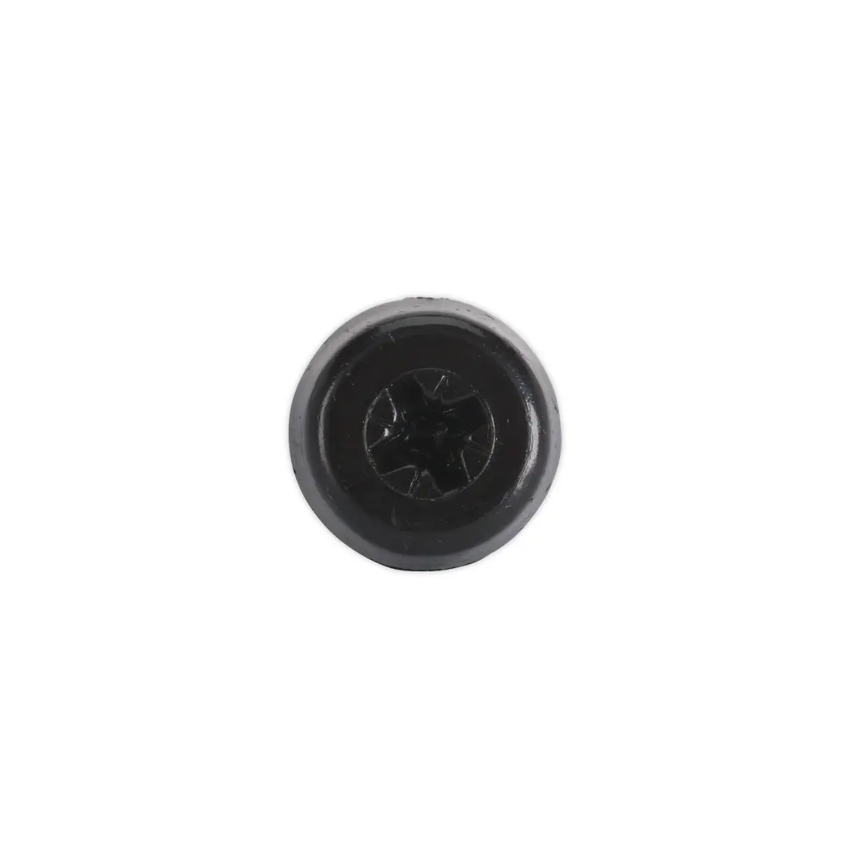 Sealey Black Number Plate Screw Plastic Enclosed Head 4.8 x 24mm - Pack of 50 - Image 2