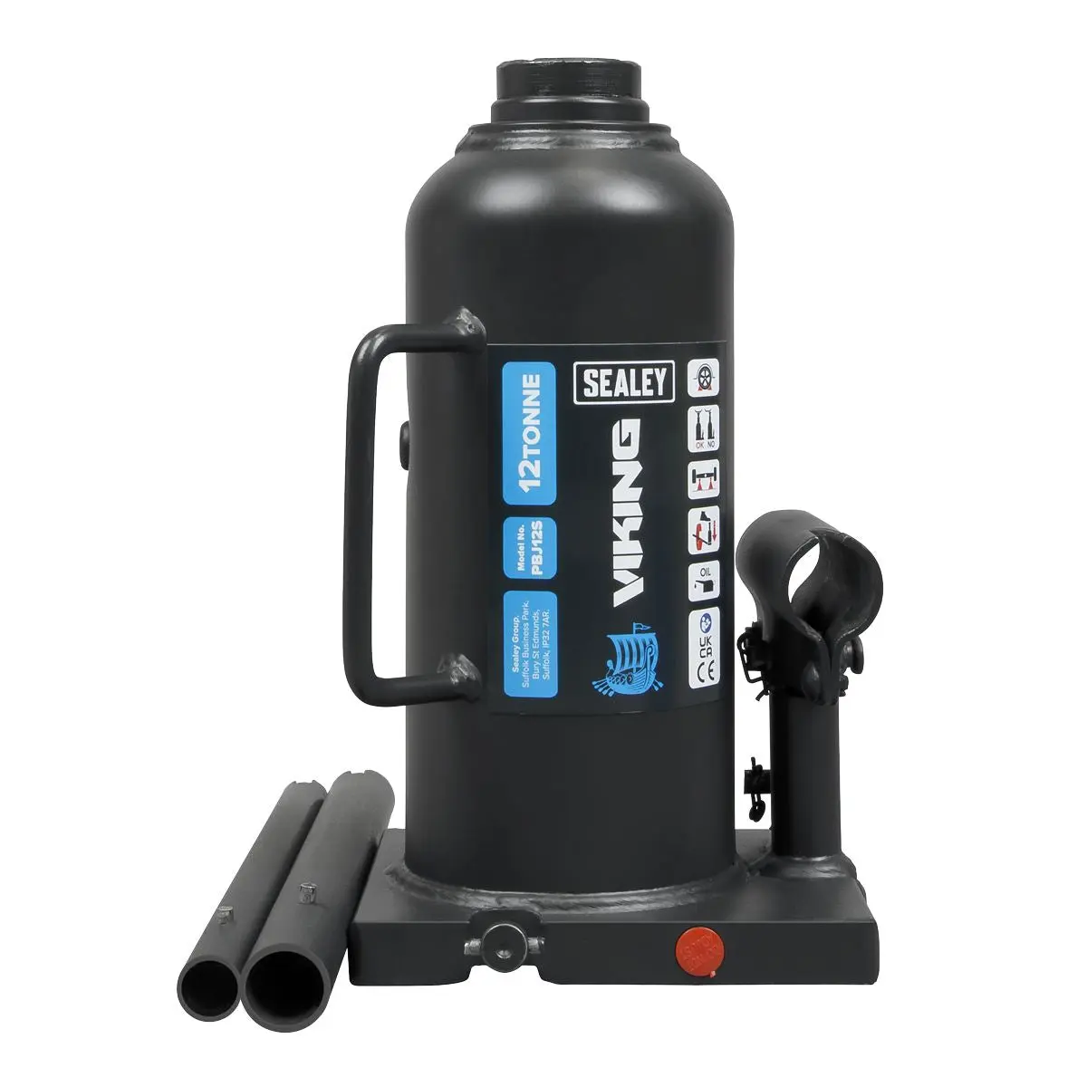 Sealey Viking Bottle Jack 12 Tonne - Image 2