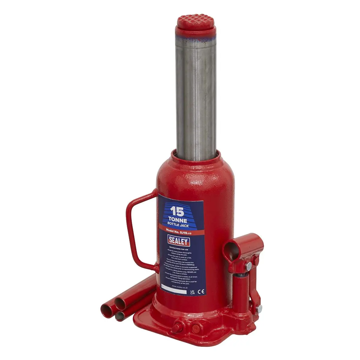 Sealey Bottle Jack 15 Tonne - Image 8