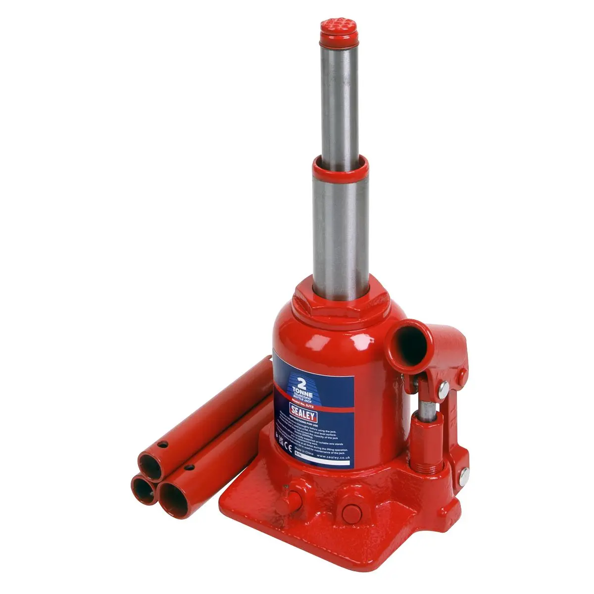 Sealey Telescopic Bottle Jack 2 Tonne - Image 4