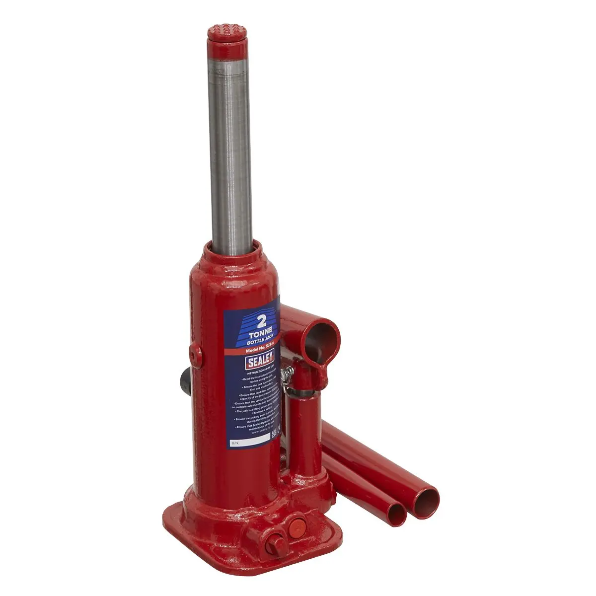 Sealey Bottle Jack 2 Tonne - Image 2